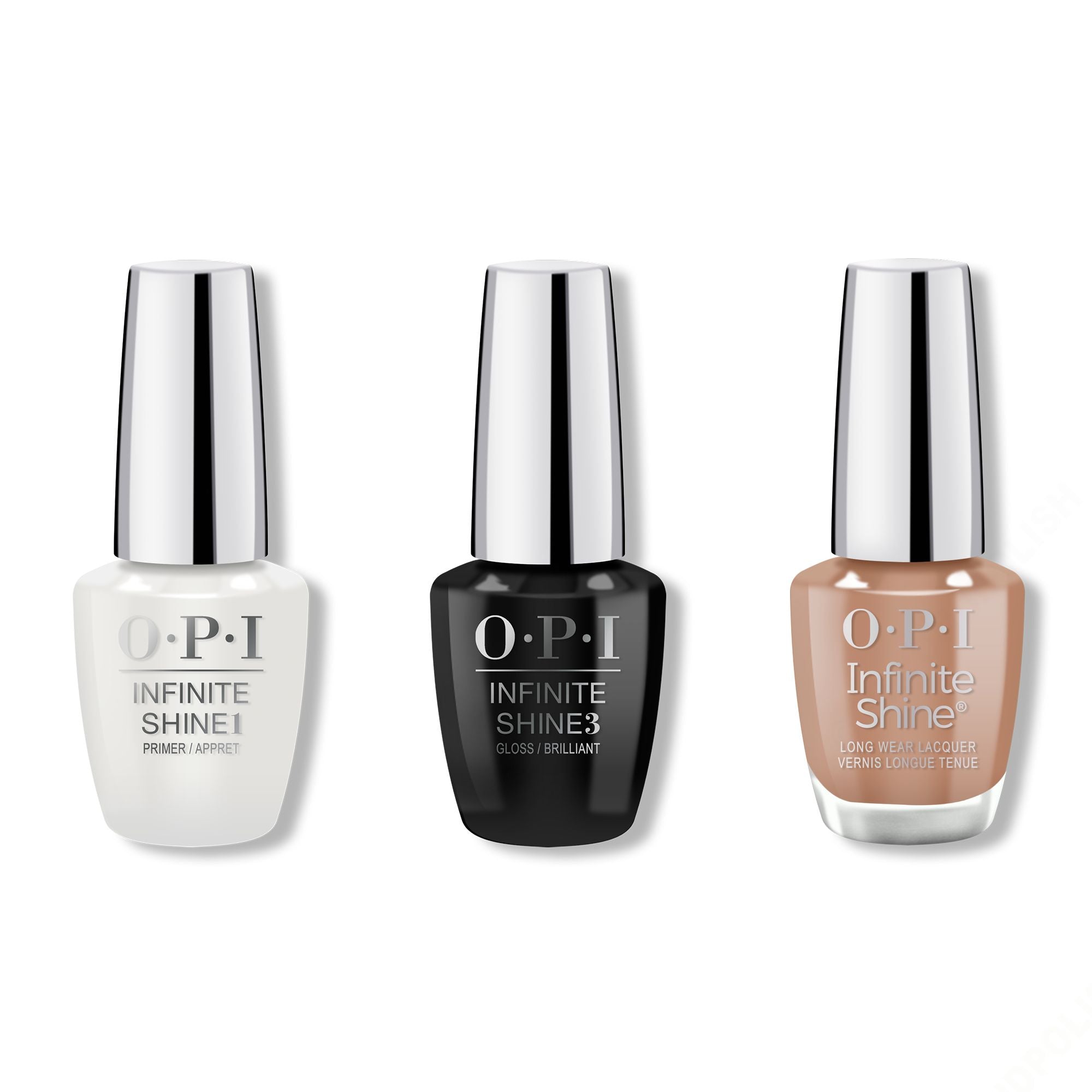 OPI - Infinite Shine Combo - Base, Top & Basic Baddie